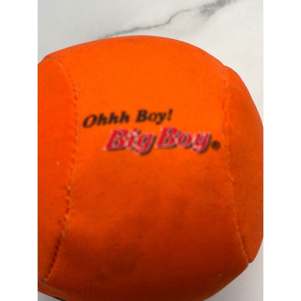 Ohhh Boy Big Boy Orange Plush‎ Ball Toy Cartoon Kids Dog Characters - Picture 2 of 2